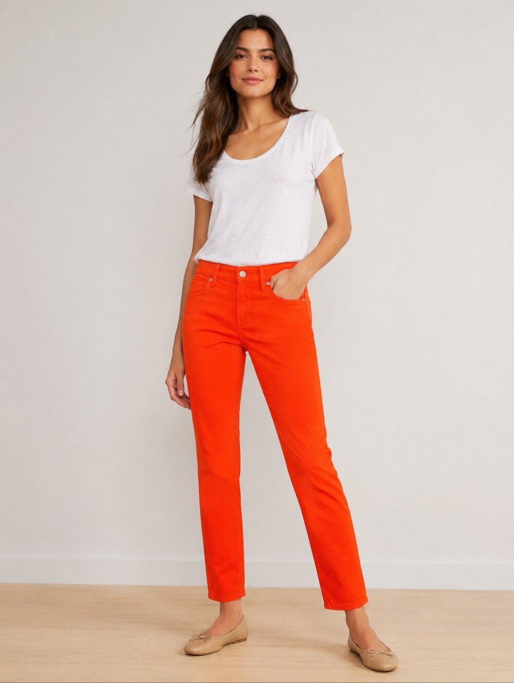❤️ LOFT CORDUROY MODERN STRAIGHT LEG JEANS, 2P (26 PETITE)